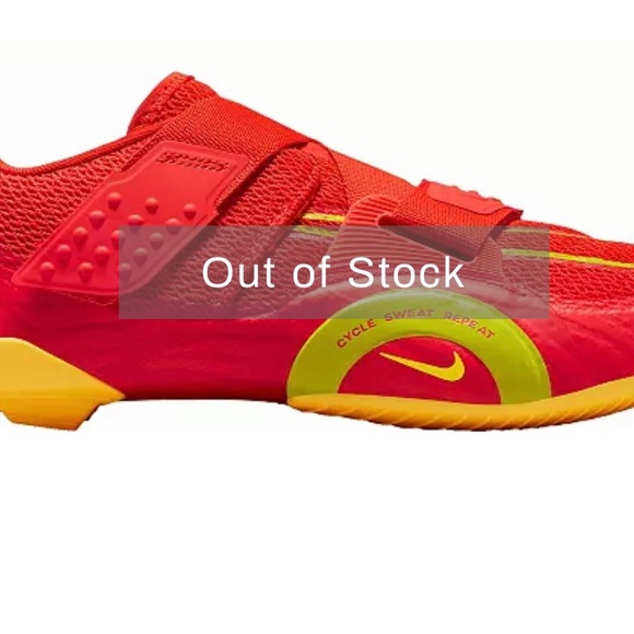 Nike Orange Track shoes NWT size 13 US.unisex with metal spikes new - Picture 3 of 12